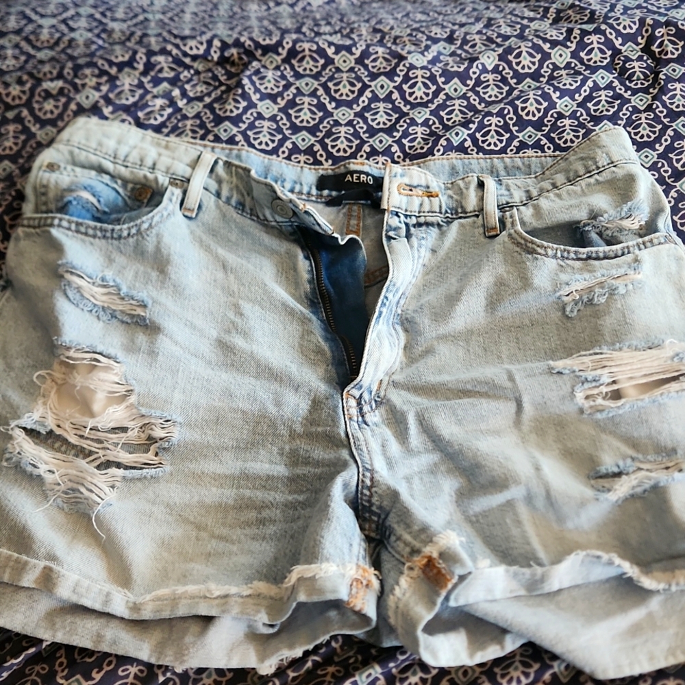 Aero High rise Curvy mom shorts,  size 14